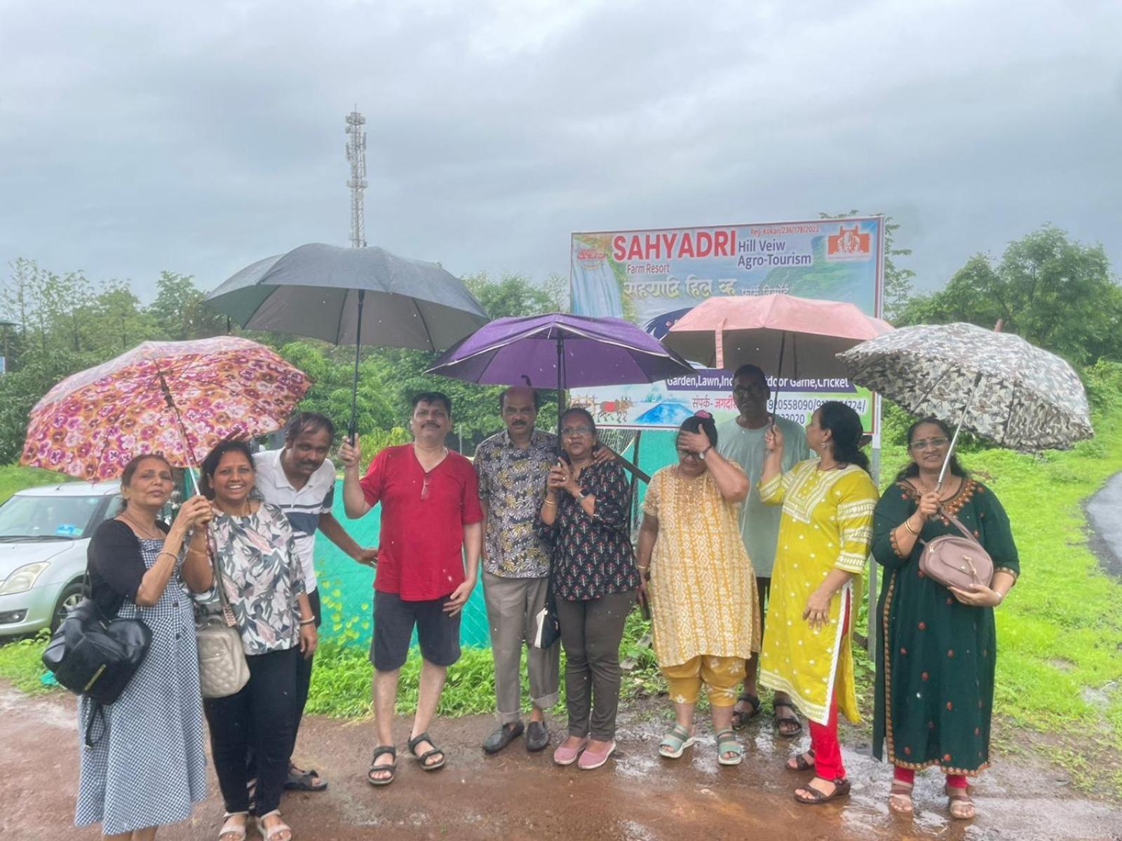 Sahaydri Hill View Agro Tourism - Farm Resort Ghatghar Luaran gambar